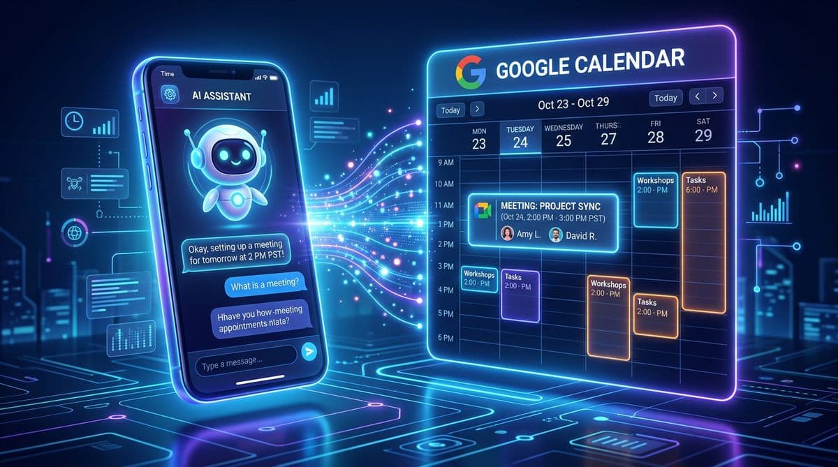 Come automatizzare le prenotazioni h24 con l'IA e Google Calendar